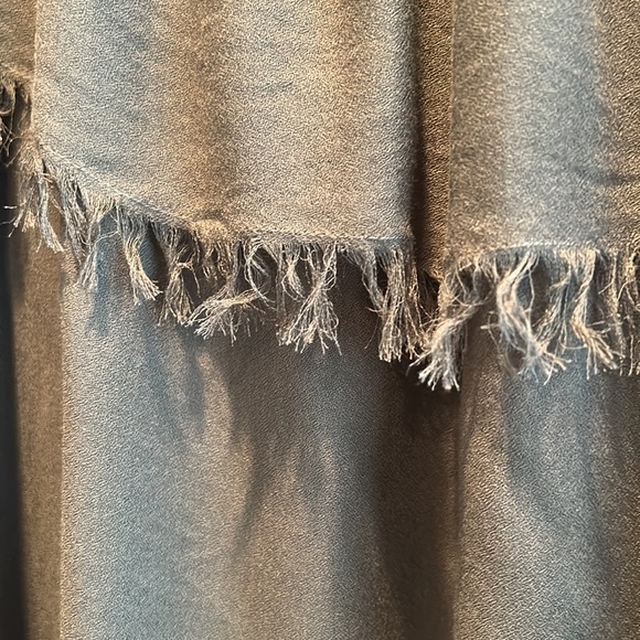 NWT, Chaser, Women’s, Distressed hem ruffle skirt, longer front, shorter back - Picture 2 of 6